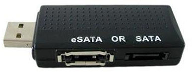USB to SATA & eSATA