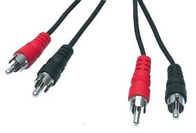 2x RCA to 2x RCA